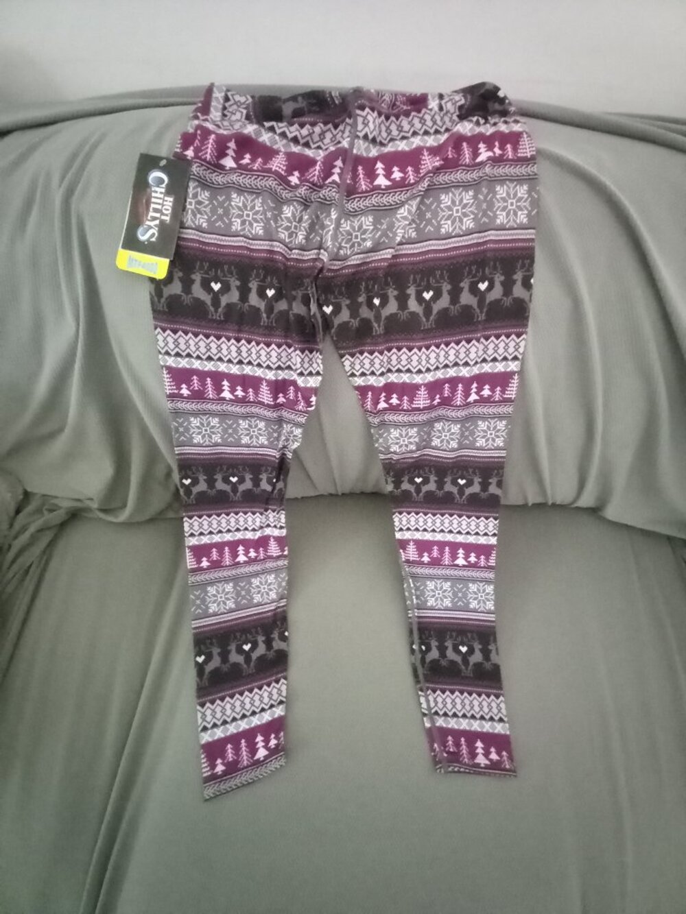 Hot Chilly Leggings New Women Prt Tight Cafe Small NWT